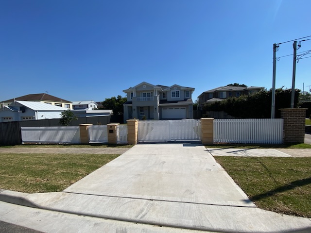 concrete driveway